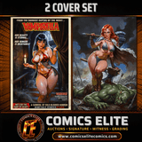 VAMPIRELLA #4 & RED SONJA SHE DEVIL #4 - VALENZUELA - 2 COVER SET
