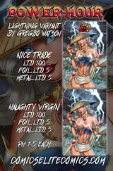 POWER HOUR #2 PREVIEW - GREGBO & GWEN NAUGHTY - LTD 100