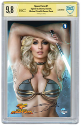 STORMY DANIELS: SPACE FORCE #1 - SHIKARII - CLOSE-UP NICE BIKINI - LTD 200