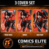 ABSOLUTE WONDER WOMAN #20 DAVE WILKINS - ALPHA - 3 COVER SET