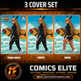 MARVEL SWIMSUIT SPECIAL: BRAND NEW BEACH DAY #1 TALAVERA - 3 COVER SET