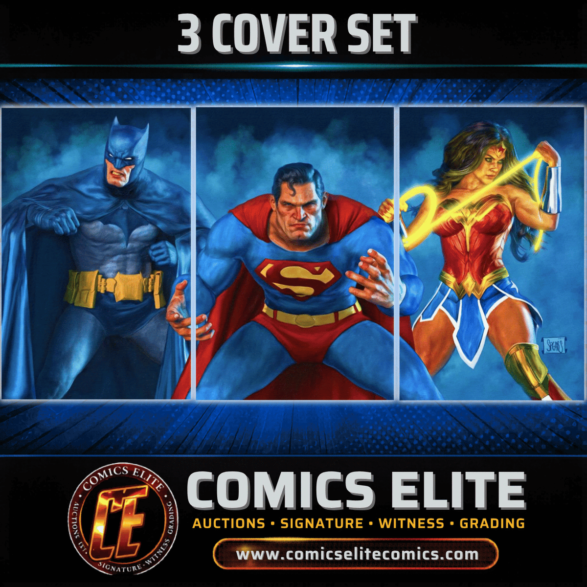 JUSTICE LEAGUE UNLIMITED #26 - MARK SPEARS - 3 COVER SET (RELEASE: 12/23/26)