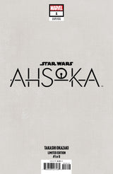STAR WARS: AHSOKA #1 - TAKASHI OKAZAKI VIRGIN - LTD 1000