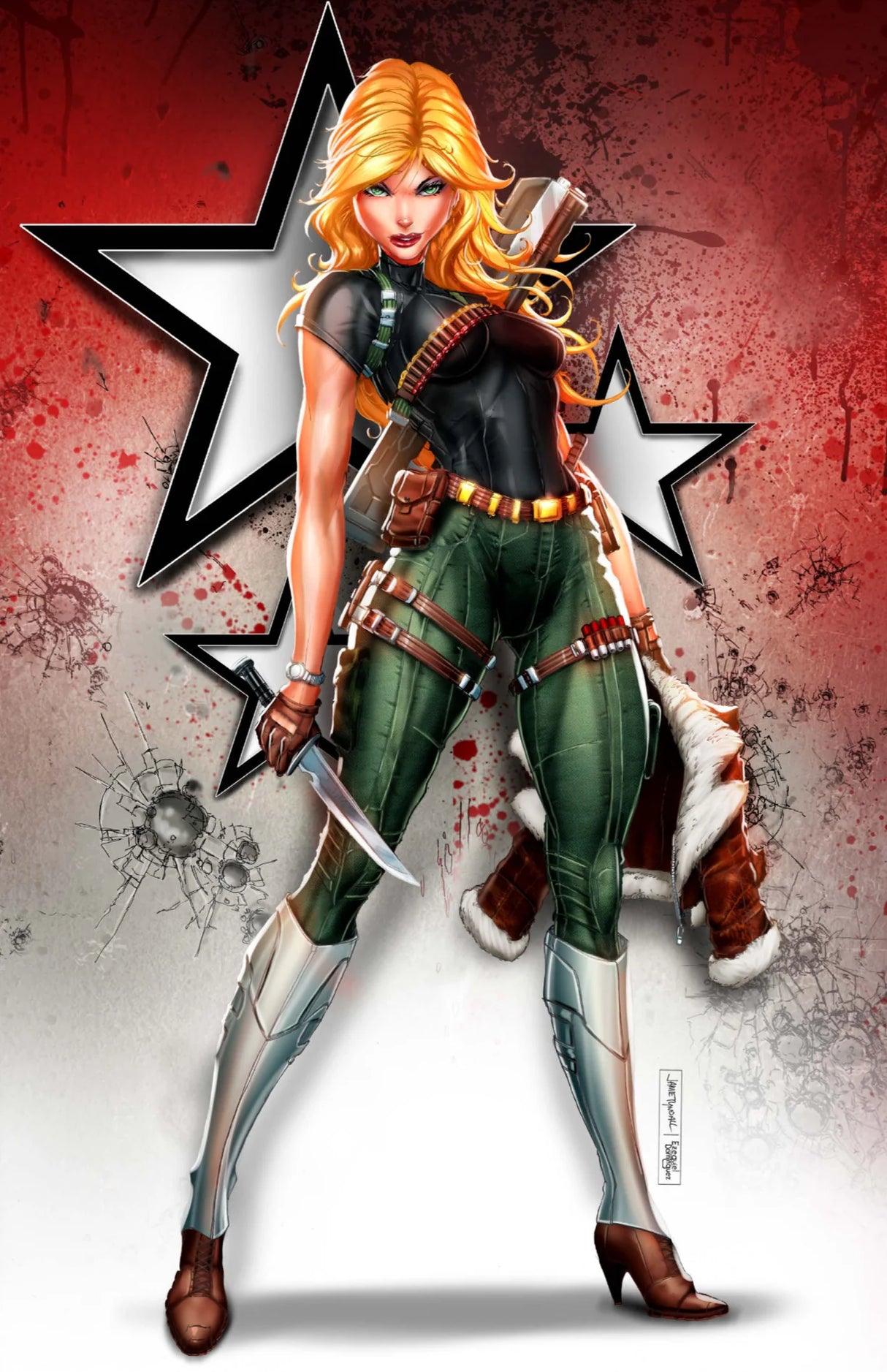 G.I. JOE #10 JAMIE TYNDALL - 616 SHARED EXCLUSIVE - VIRGIN - LTD 750