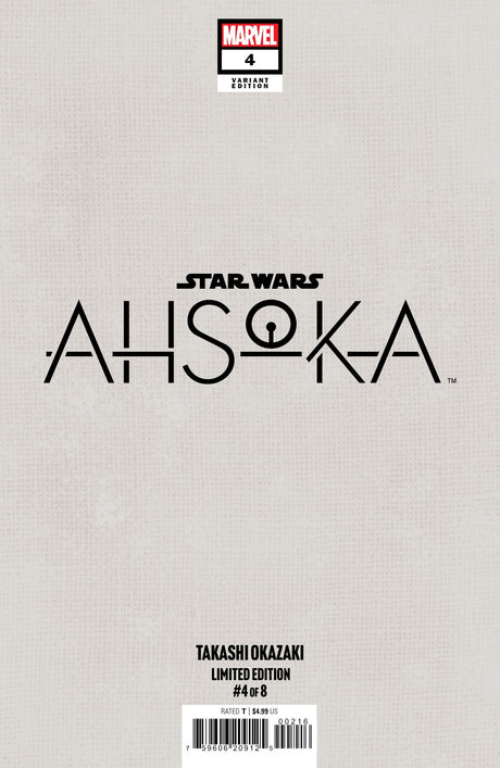 STAR WARS: AHSOKA #4 - TAKASHI OKAZAKI VIRGIN - LTD 1000