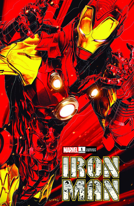 IRON MAN #1 - JOHN GIANG EXCLUSIVE - TRADE AND VIRGIN SET