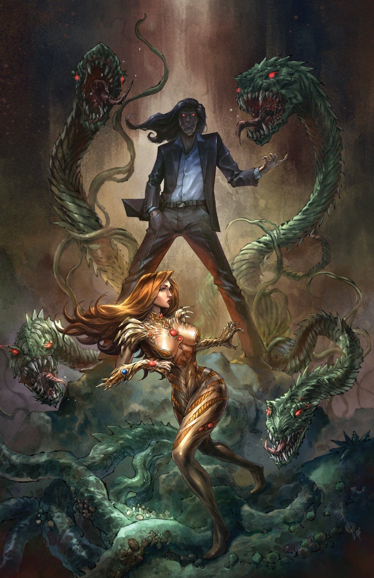 WITCHBLADE #7 ALAN QUAH - CK MEGACON EXCLUSIVE - LTD 500