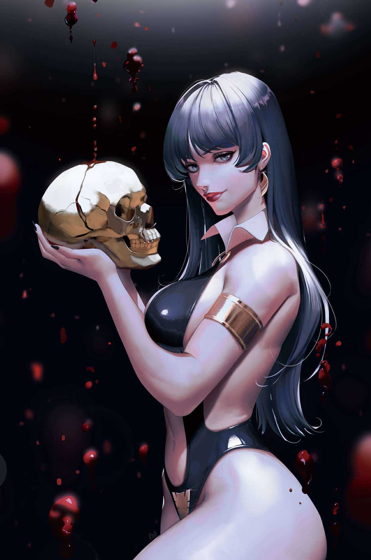 VAMPIRELLA #4 R1C0 - 616 SHARED EXCLUSIVE - BLACK - LTD 500