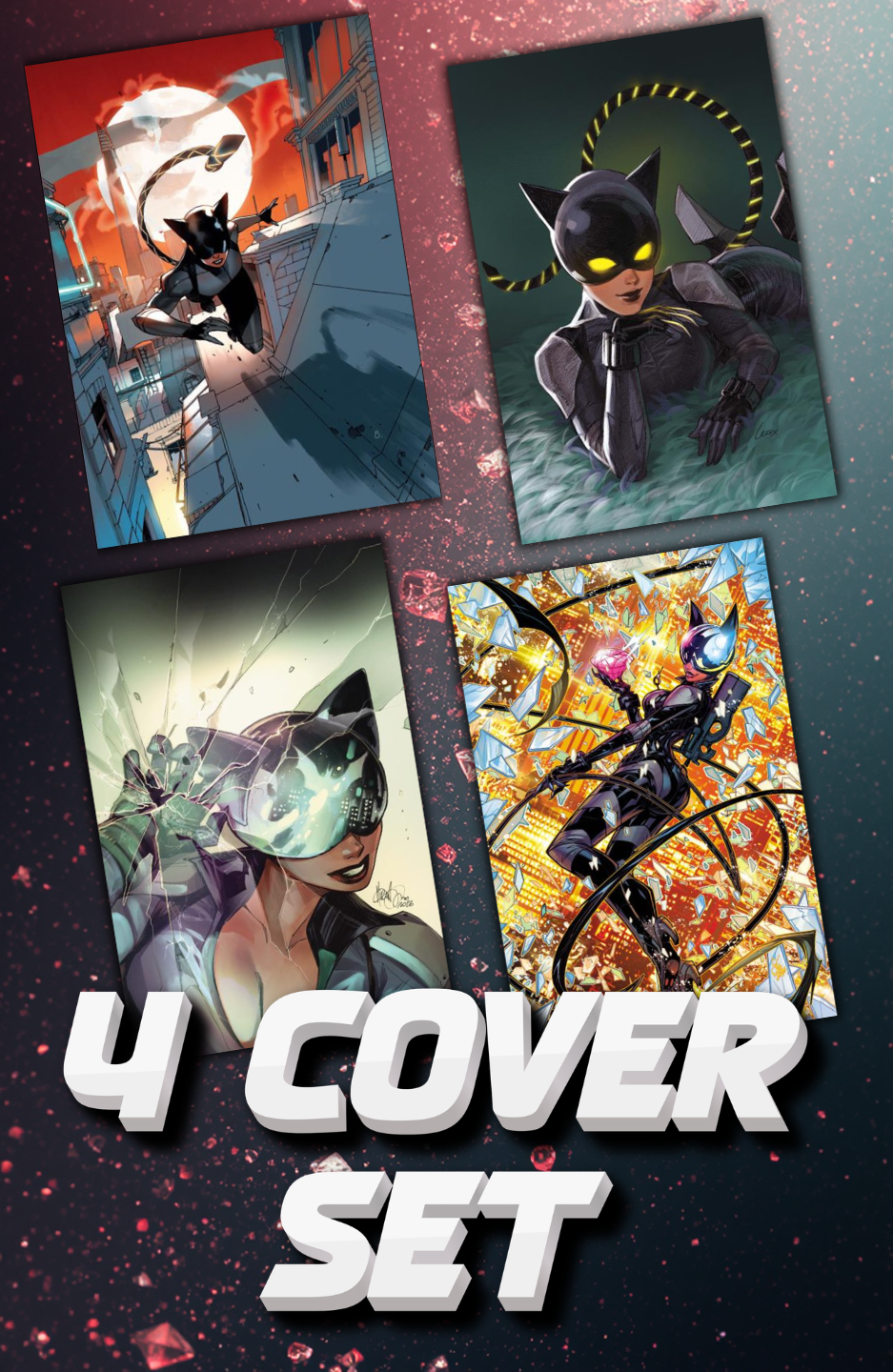 ABSOLUTE CATWOMAN #2 - 4 COVER SET - (RELEASE: 7/8/26)