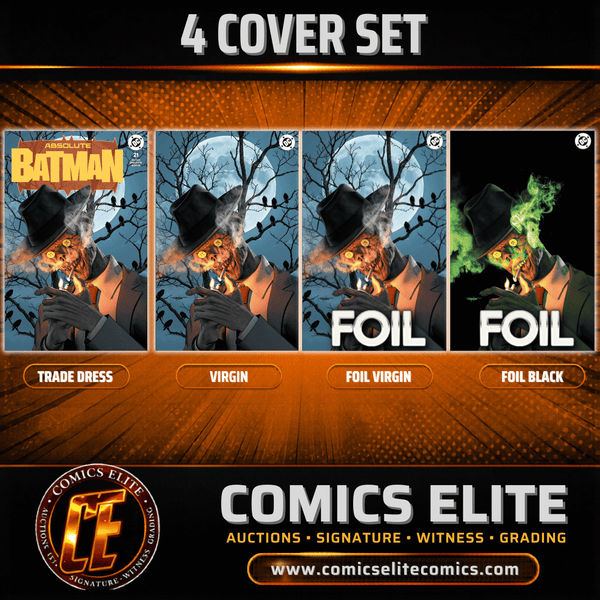 ABSOLUTE BATMAN #21 - MAYHEW - 4 COVER SET