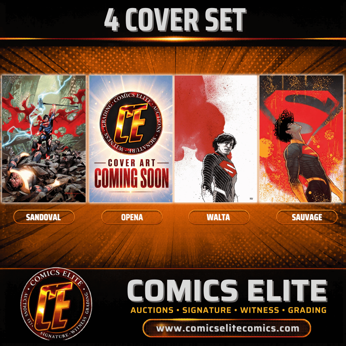 ABSOLUTE SUPERMAN #21 - 4 COVER SET - (RELEASE: 7/1/26)