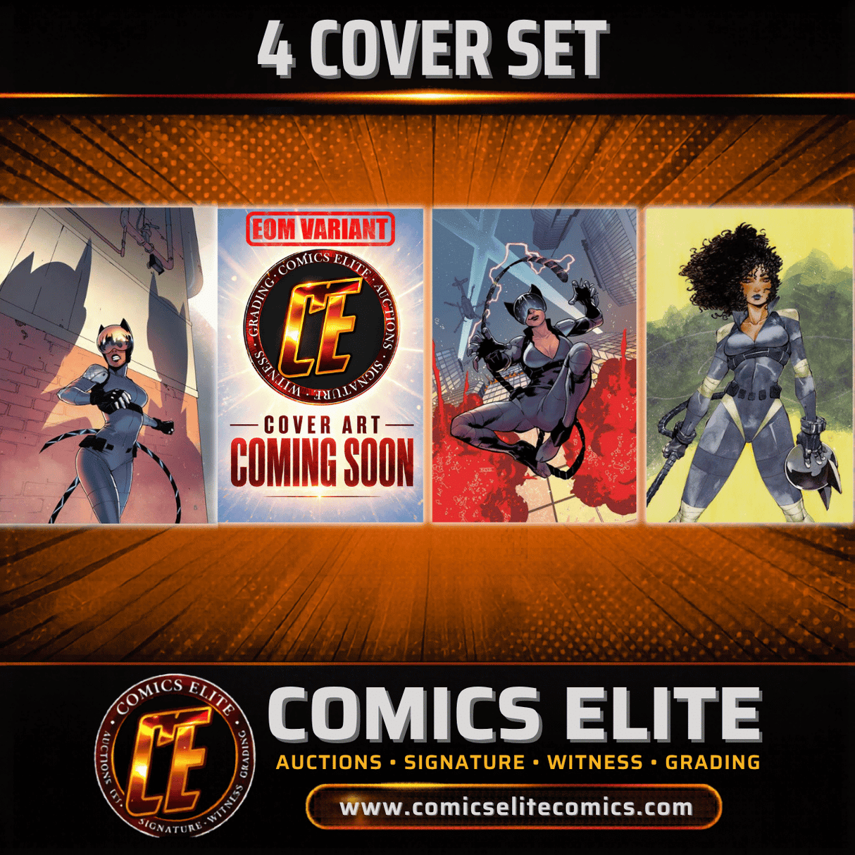 ABSOLUTE CATWOMAN #3 - 4 COVER SET - (RELEASE: 8/12/26)