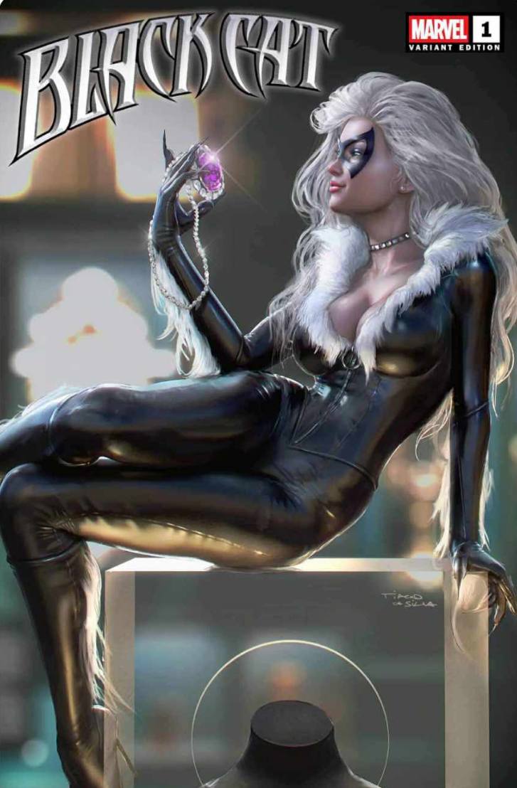 BLACK CAT #1 TIAGO DA SILVA - ALPHA - TORONTO FAN EXPO - TRADE DRESS -
