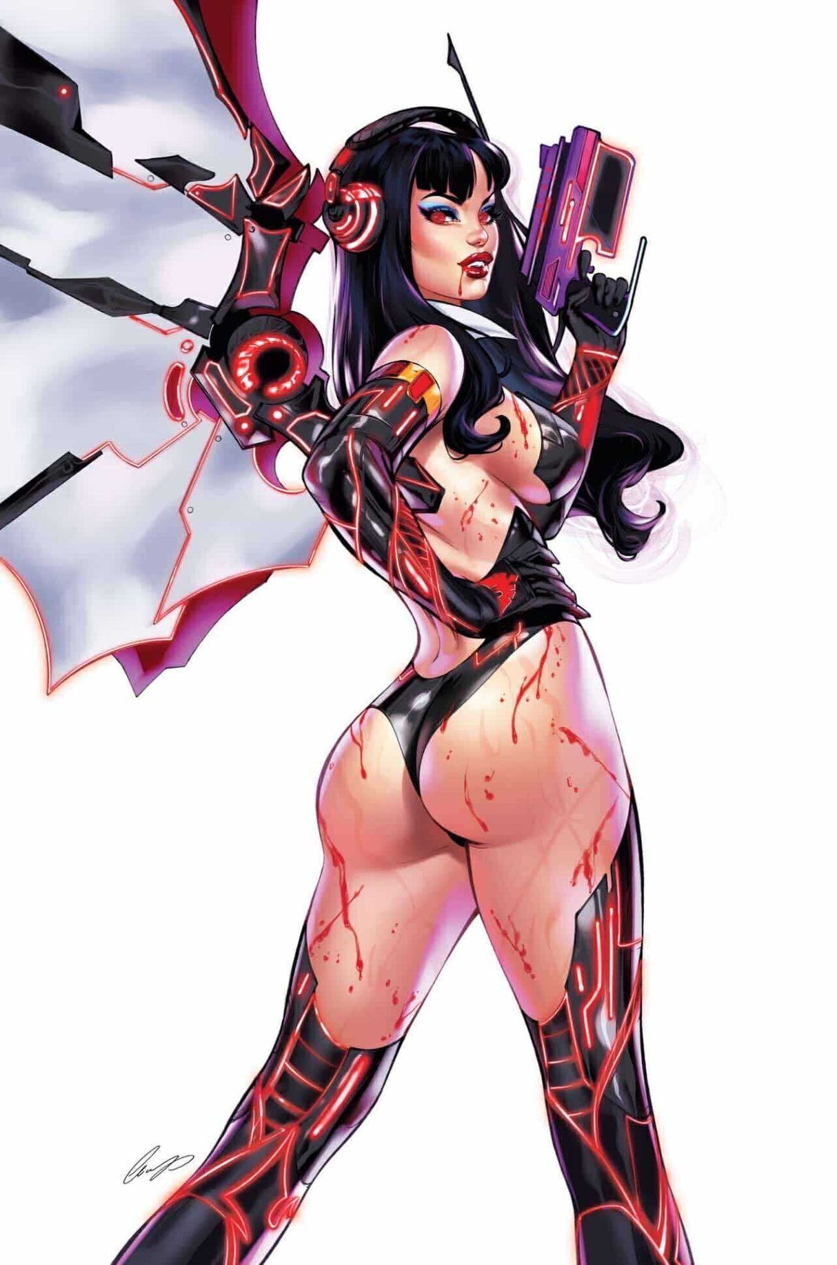VAMPIRELLA #6 CHATZOUDIS - VIRGIN & WHITE BG - SET OF 2