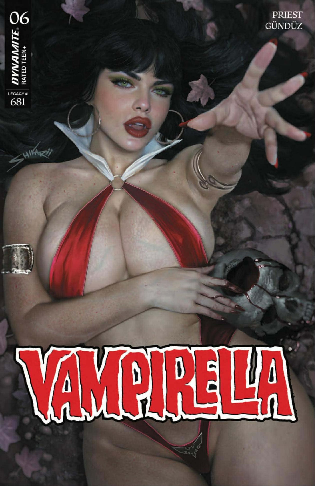 VAMPIRELLA #6 SHIKARII - TRADE DRESS - LTD 500