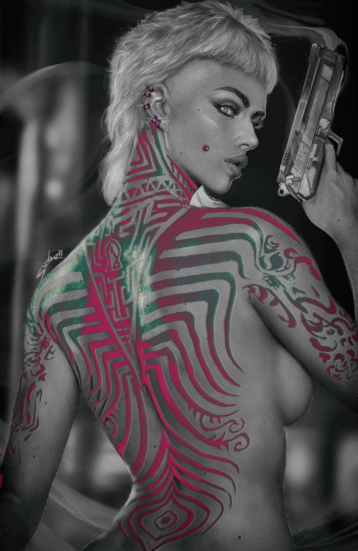 WORLDTR33 #17 SHIKARII - TRADE DRESS, VIRGIN, & COLOR SPLASH - SET OF 3