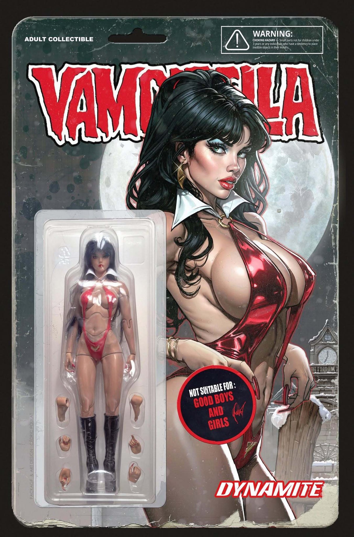 VAMPIRELLA #10 POULAT - TRADE DRESS - LTD 500