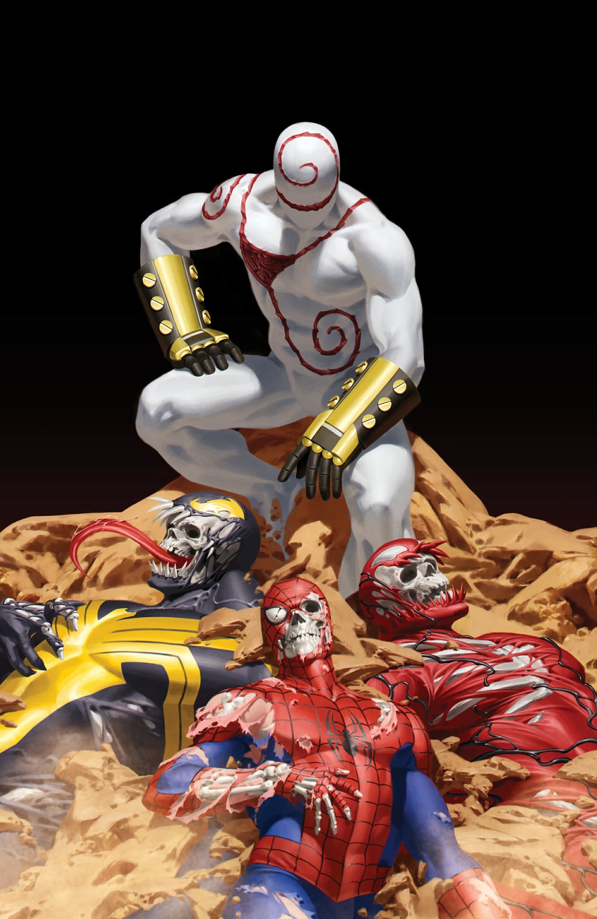 AMAZING SPIDER-MAN/VENOM DEATH SPIRAL #1 YOON - ALPHA - VIRGIN - LTD 1000