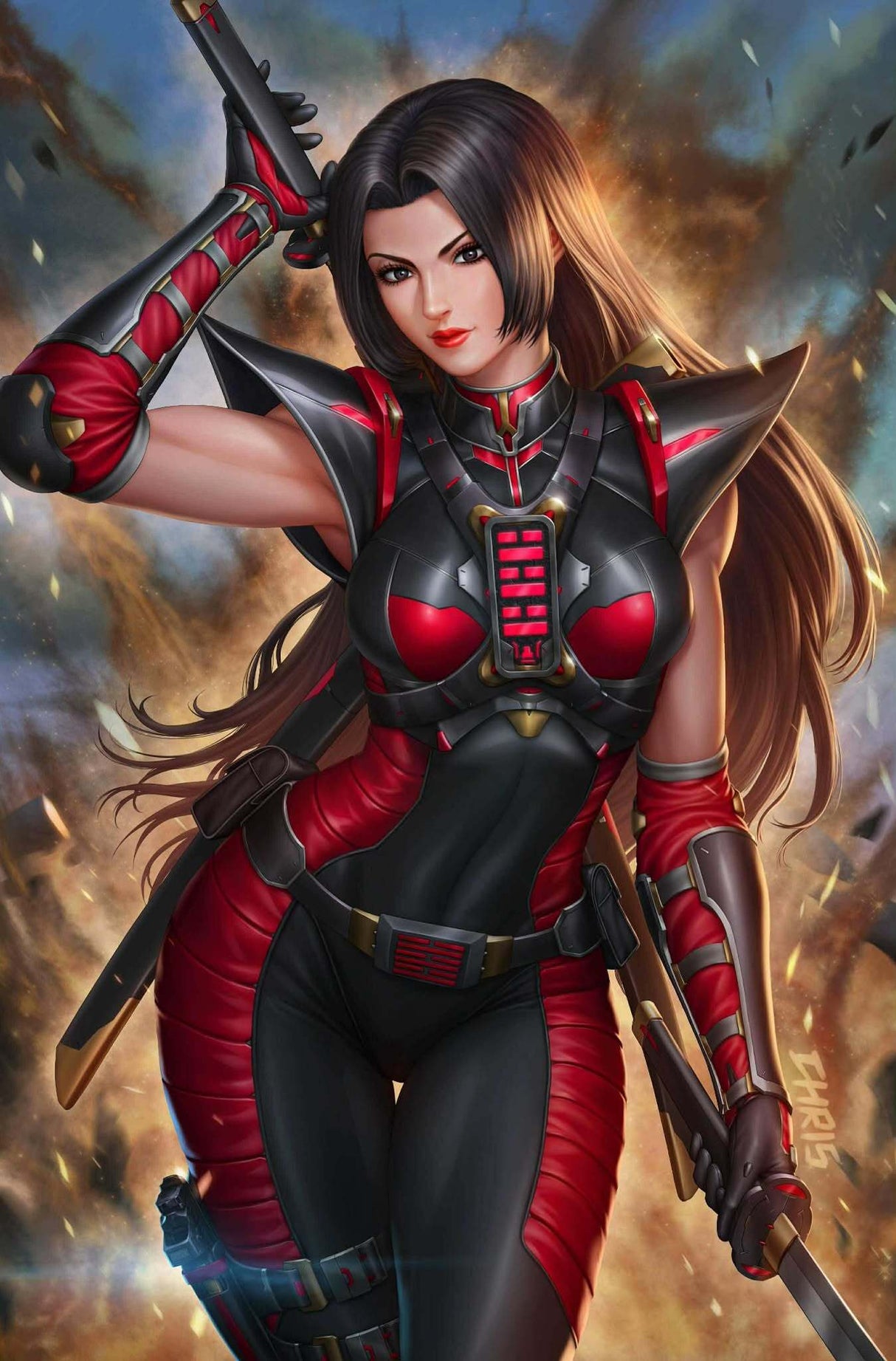 GI JOE #325 CHRIS NG - VIRGIN - LTD 750