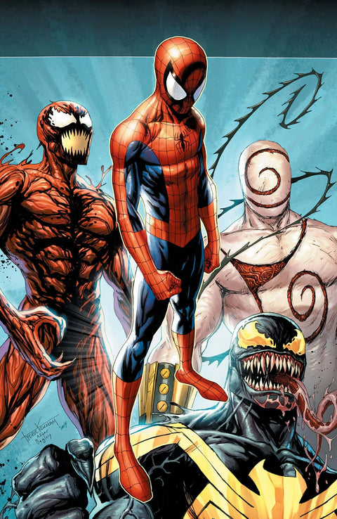 Amazing Spider-Man/venom Death Spiral #1 Kirkham - Virgin - Ltd 1000 cover