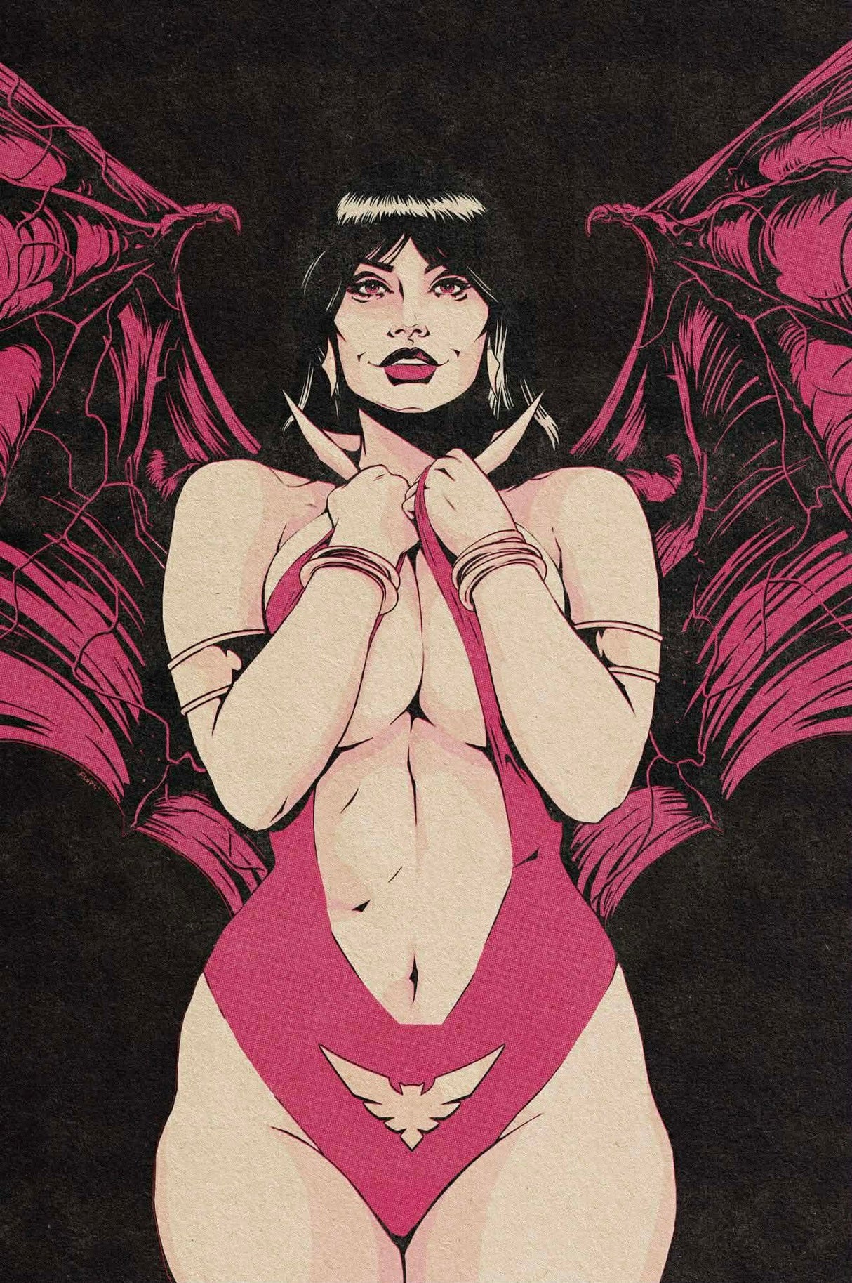 VAMPIRELLA #11 FLOPS - VIRGIN BLACK - LTD 500