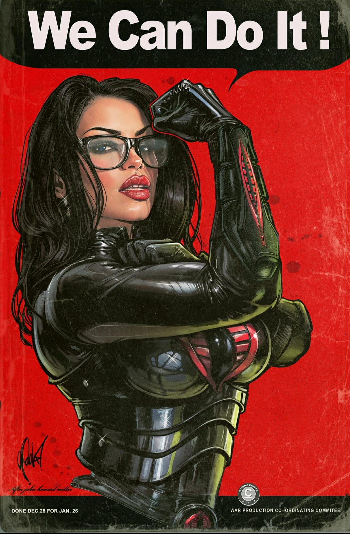 G.I. JOE #326 - POULAT - SET - LTD 750