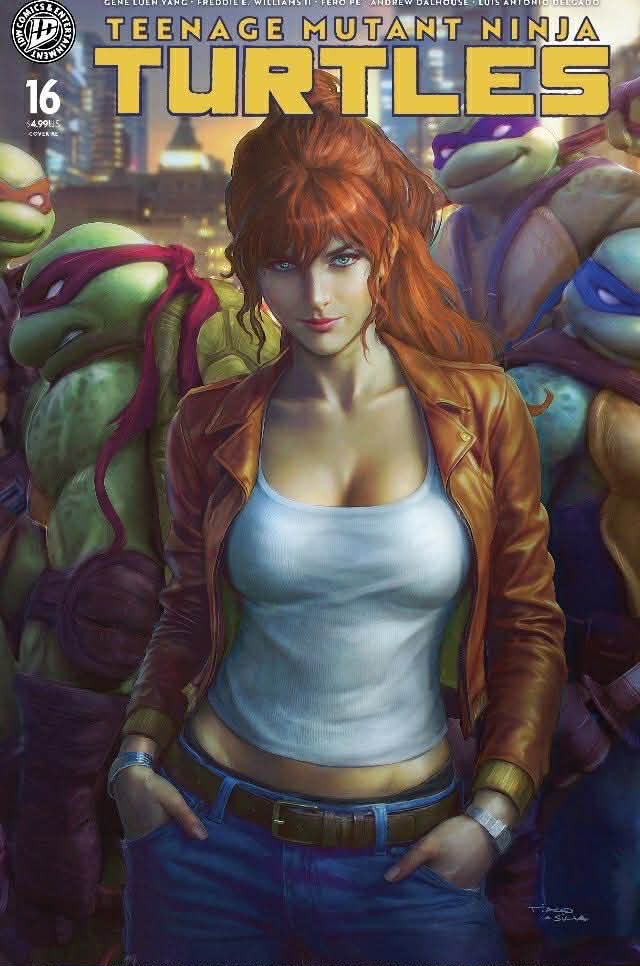 TMNT #16 - TIAGO DA SILVA - TRADE - LTD 600