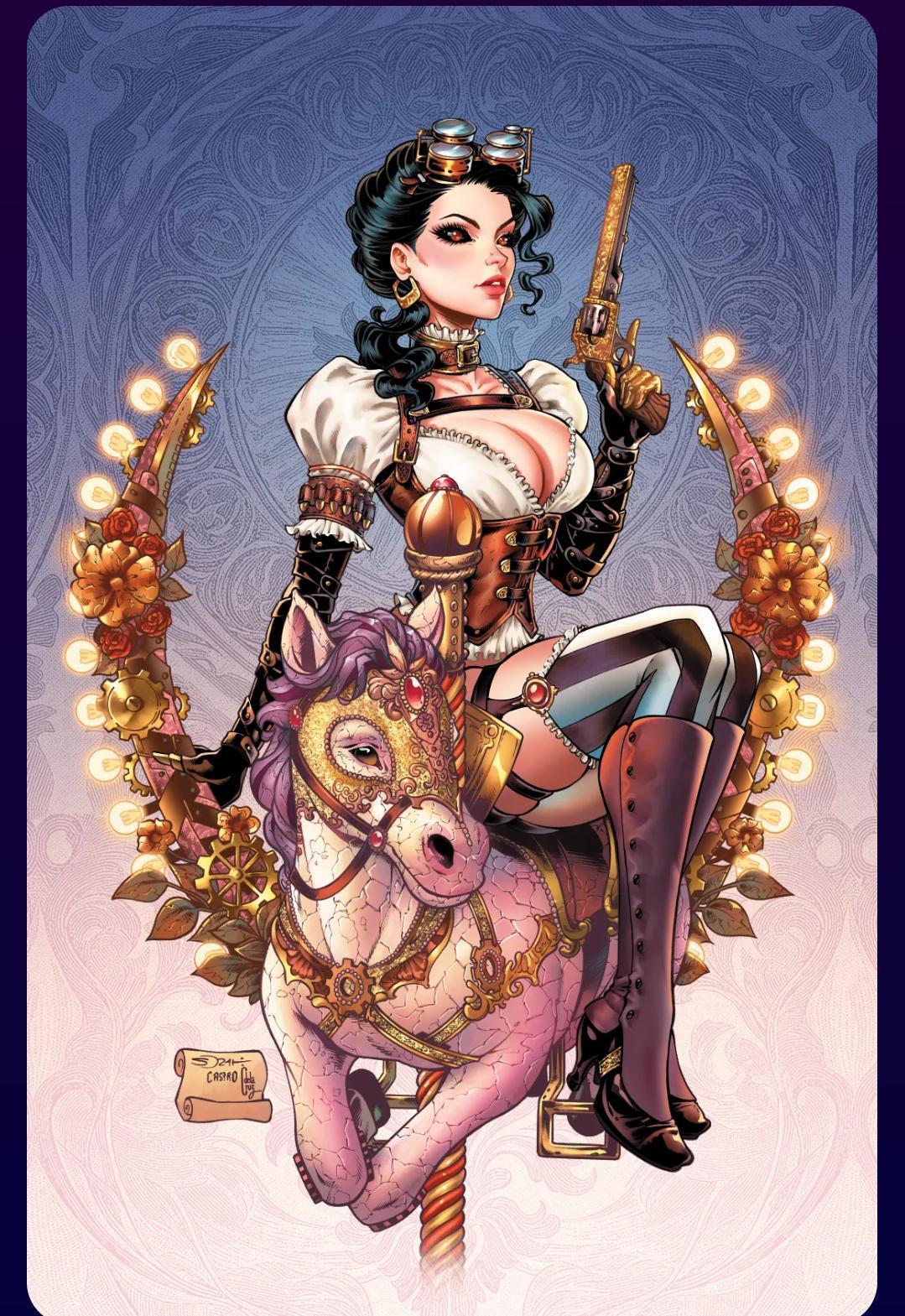 LADY MECHANIKA: THE MECHANICAL MENAGERIE #1 - SORAH SUHNG - VIRGIN - LTD 500