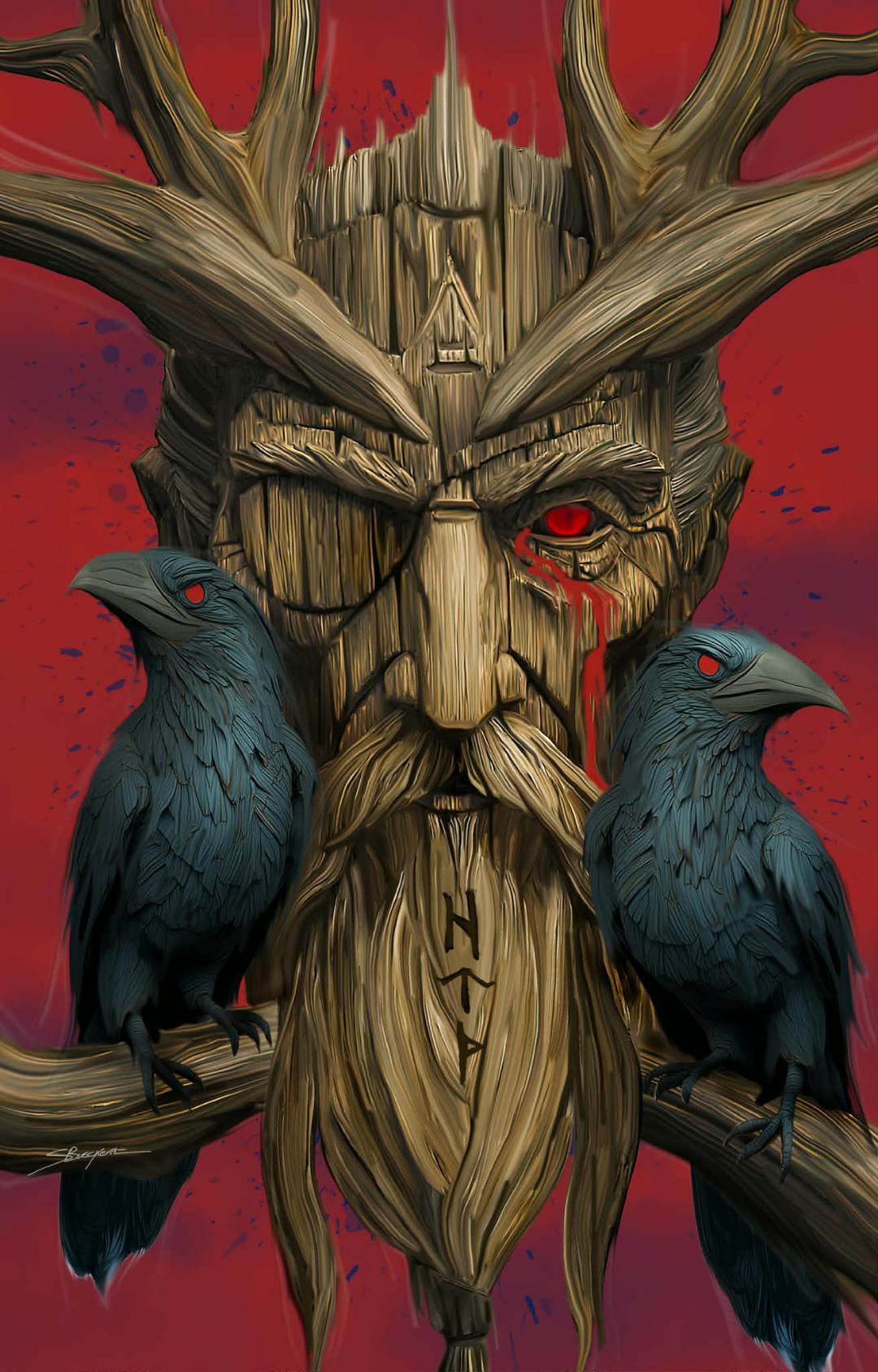 ODIN #1 - SHELDON BUECKERT - RED VIRGIN - LIMITED TO 500