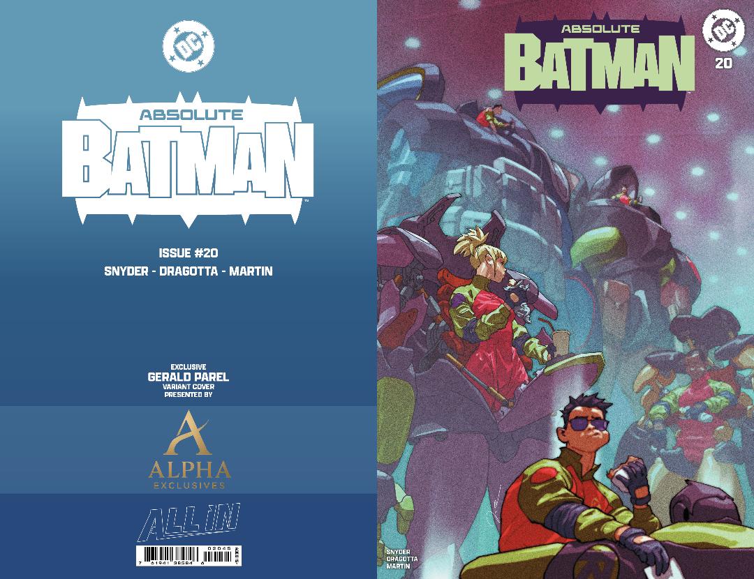 ABSOLUTE BATMAN #20 PAREL - ALPHA - TRADE DRESS - KEY ISSUE - LTD 3000