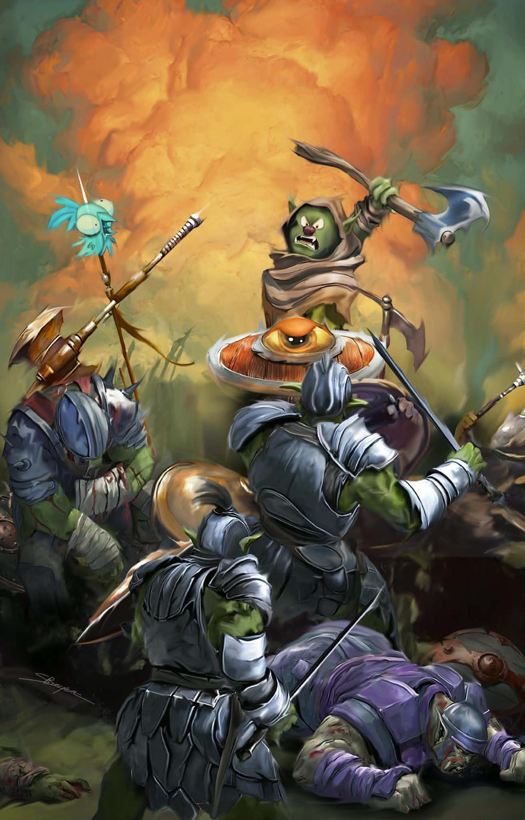 D'ORC #5 - SHELDON BUEKERT - VIRGIN HOMAGE - LTD ???