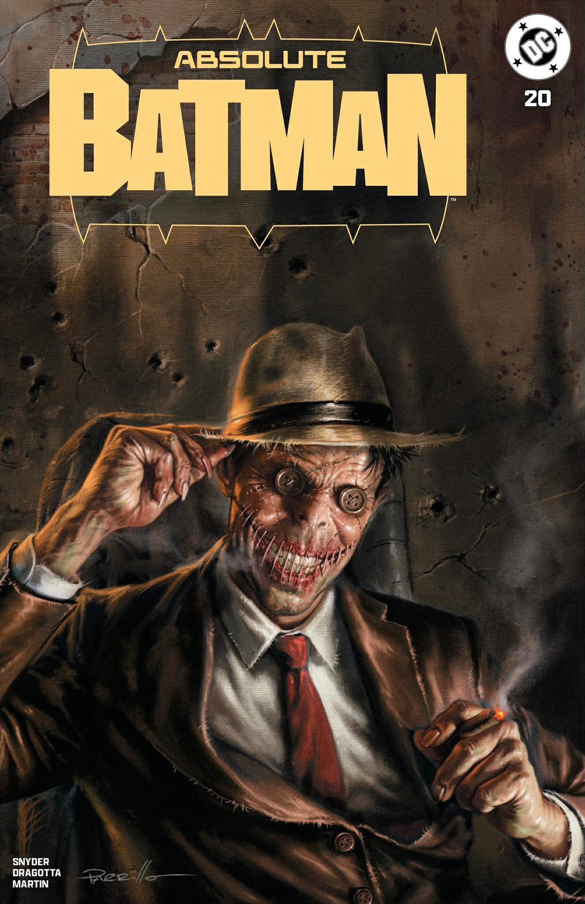 ABSOLUTE BATMAN #20 - LUCIO PARRILLO - TRADE DRESS - KEY ISSUE - LTD 3000