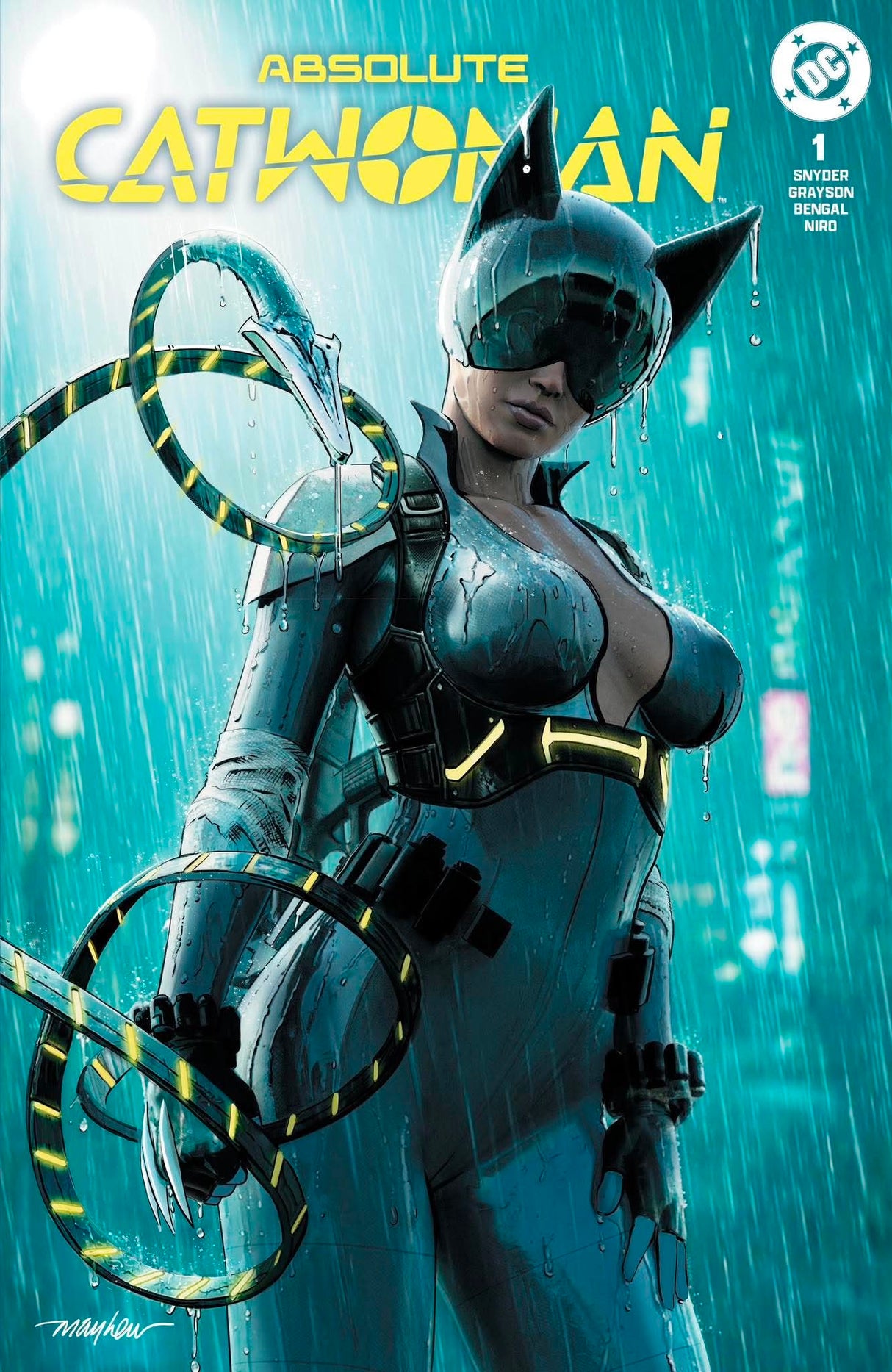 ABSOLUTE CATWOMAN #1 - MAYHEW - TRADE DRESS - LTD 3000