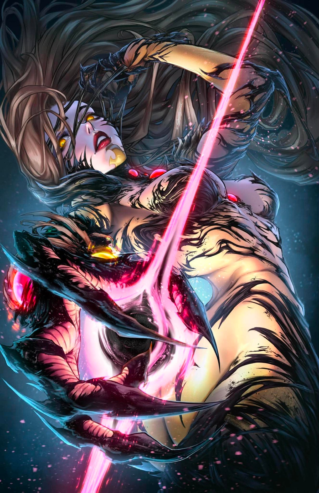 WITCHBLADE #22 DRAX GAL - 3 COVER SET - LTD 500