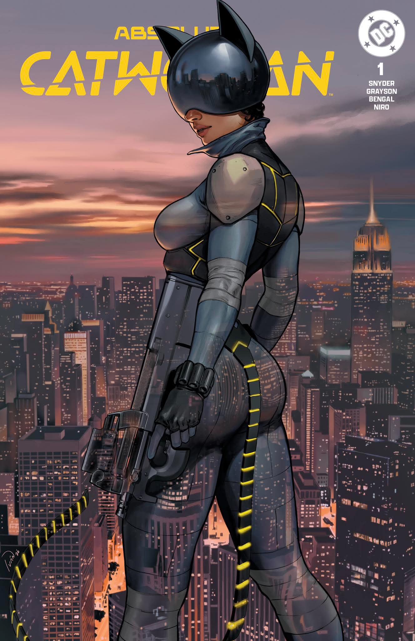 ABSOLUTE CATWOMAN #1 - TALAVERA - 2 COVER SET