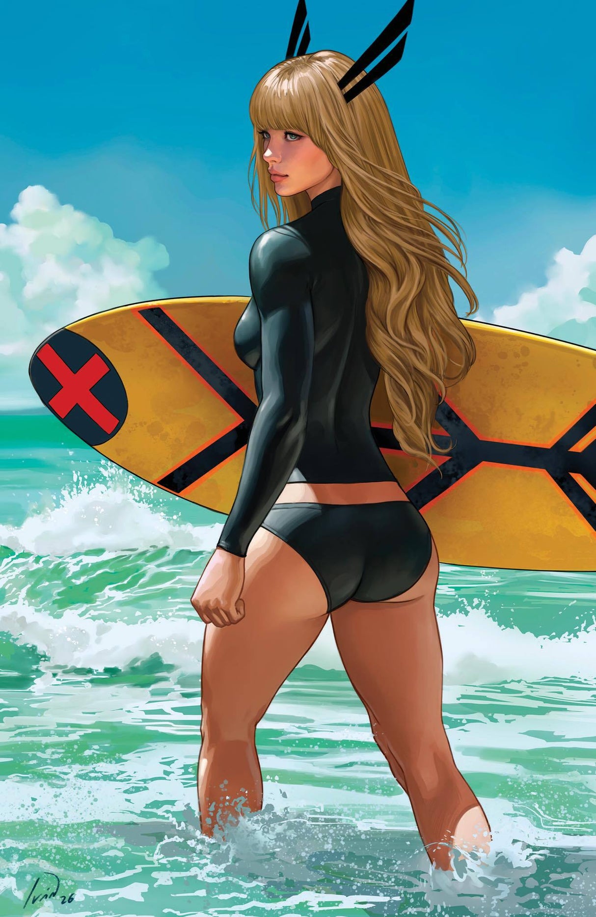 MARVEL SWIMSUIT SPECIAL: BRAND NEW BEACH DAY #1 TALAVERA - 3 COVER SET