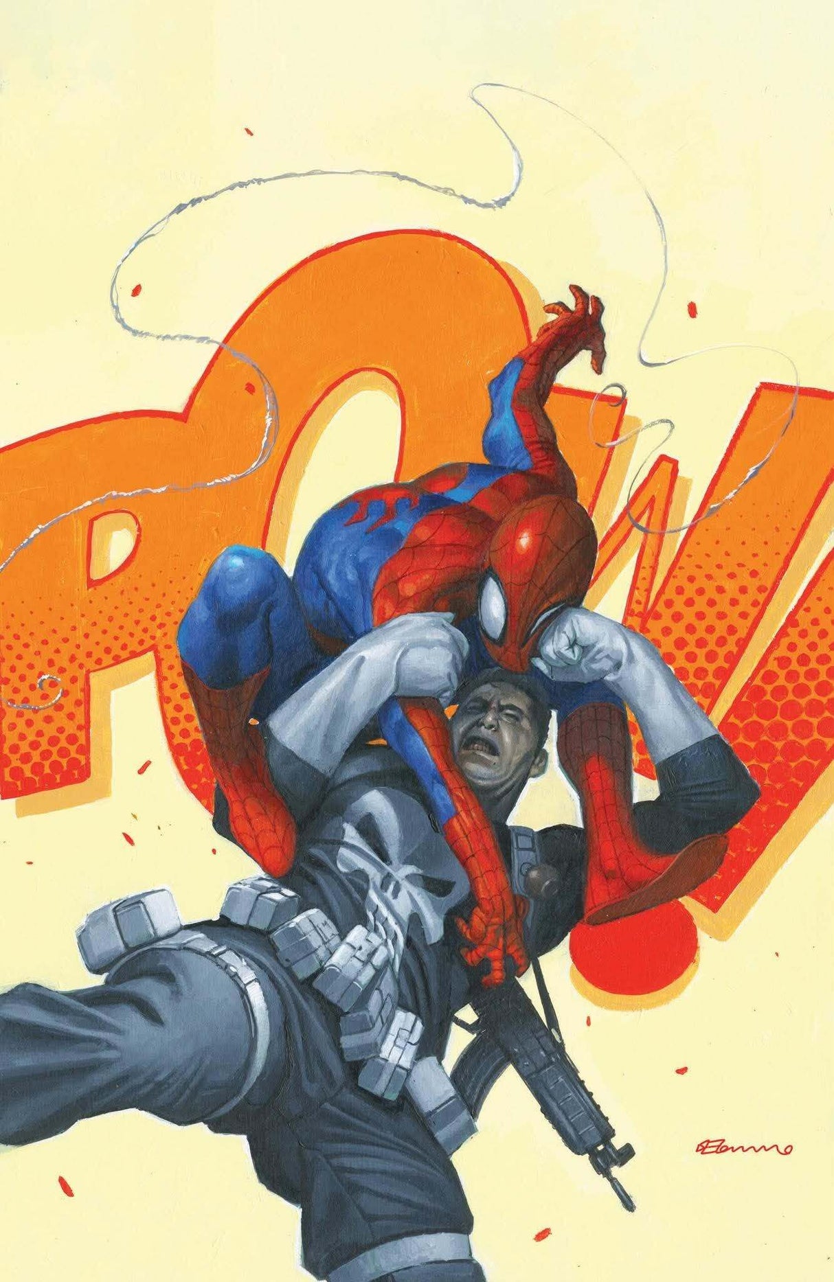 PUNISHER VS SPIDER-MAN #1 - TOMMASO - 3 COVER SET