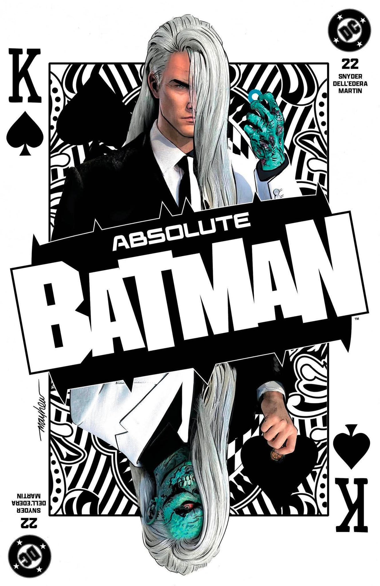 ABSOLUTE BATMAN #22 MAYHEW - KEY ISSUE - 3 COVER SET