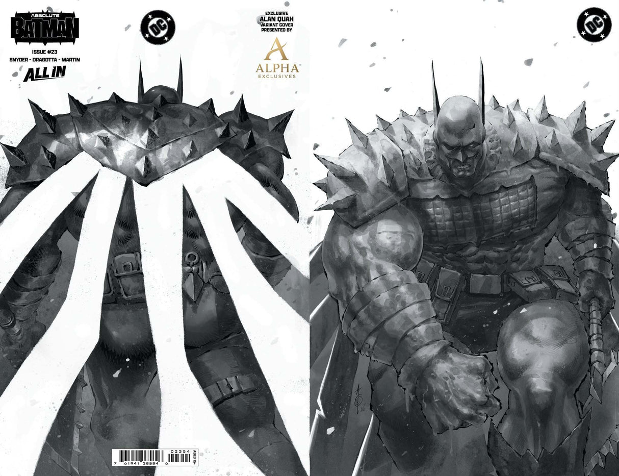 ABSOLUTE BATMAN #23 QUAH - ALPHA - FOIL - KEY ISSUE - LTD 1000