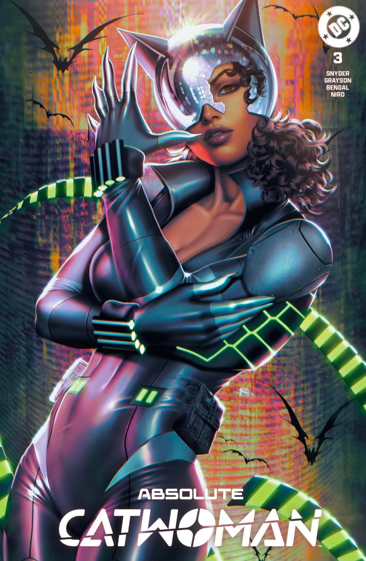 ABSOLUTE CATWOMAN #3 - ARIEL DIAZ - TRADE DRESS - LTD 1000