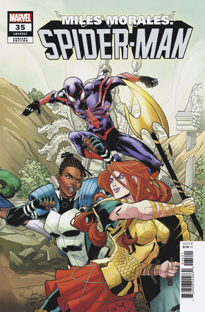 MILES MORALES: SPIDER-MAN #35 LOGAN LUBERA 5-PART CONNECTING VARIANT (RELEASE: 7/9/25)