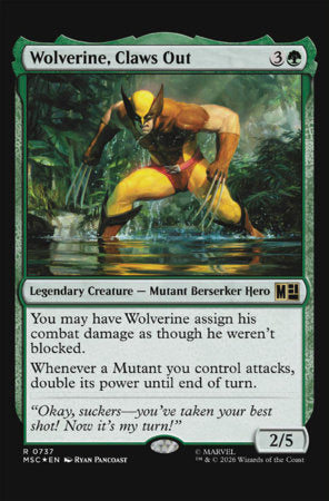 WOLVERINE #22 - CLASSIFIED - MTG VARIANT (RELEASE: 6/24/26)