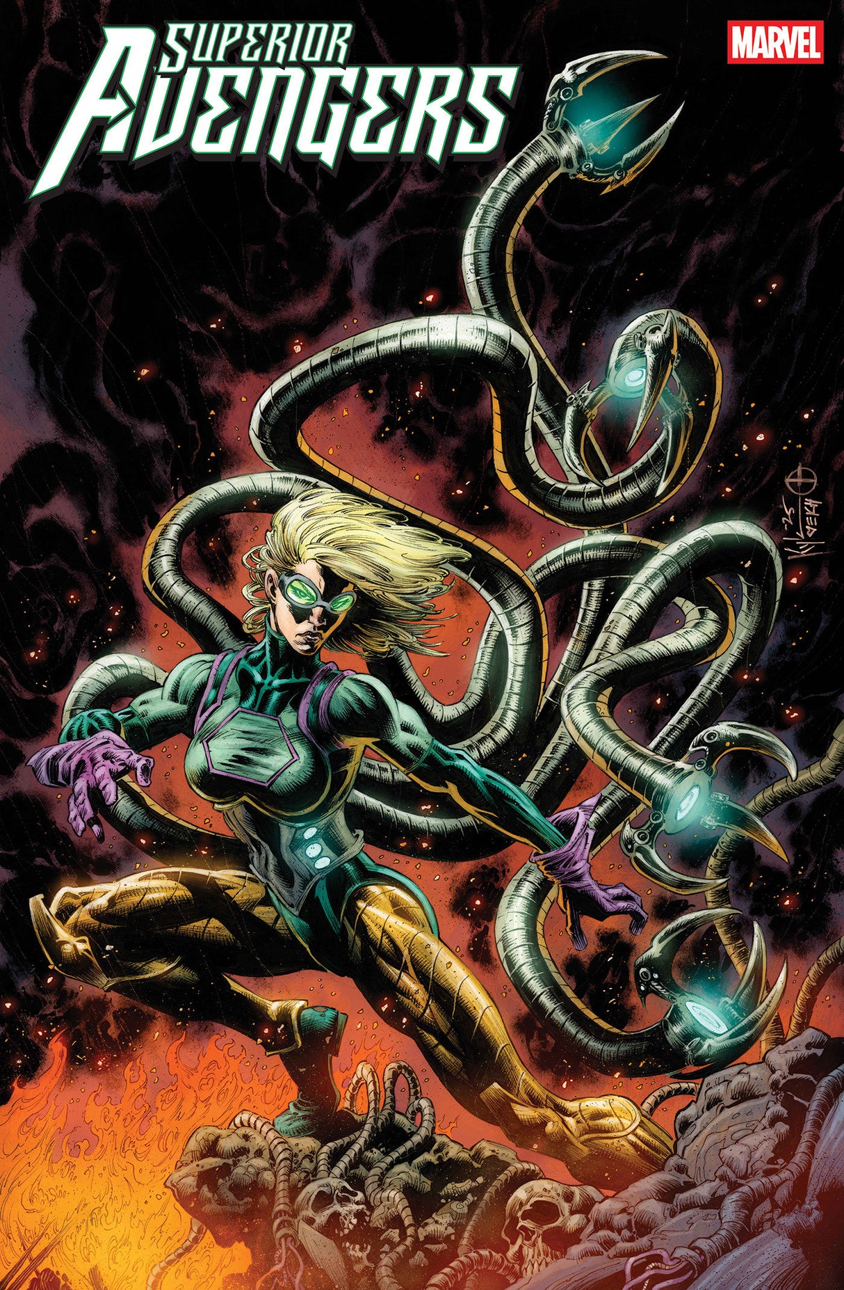 SUPERIOR AVENGERS #4 KYLE HOTZ VARIANT [DOOM] (RELEASE: 7/9/25)