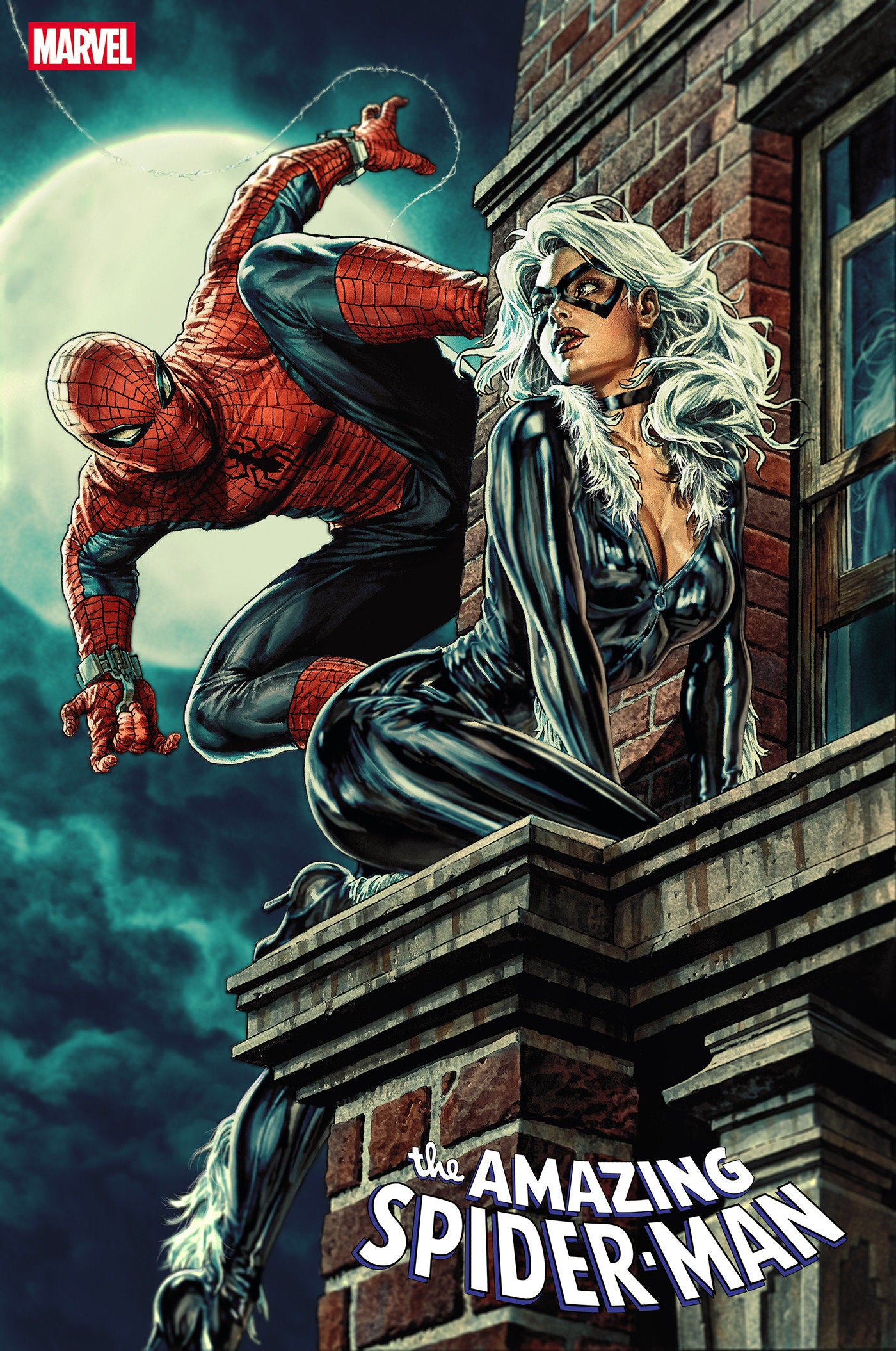 アメコミ len03 AMAZING SPIDER-MAN #7 LEE BERMEJO BLACK CAT VARIANT (RELEASE