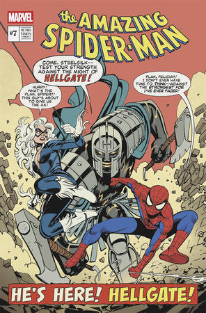 AMAZING SPIDER-MAN #7 LEO ROMERO RETROVISION VARIANT (RELEASE: 7/02/25)