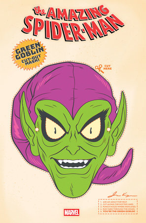 AMAZING SPIDER-MAN #12 RETRO HALLOWEEN MASK VARIANT (RELEASE: 9/17/25)