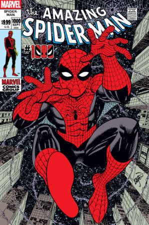 AMAZING SPIDER-MAN #1000 - LARSEN - RATIO VARIANT - 1:25 - KEY ISSUE (RELEASE: 9/16/26)