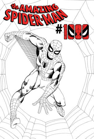 AMAZING SPIDER-MAN #1000 - DITKO - RATIO VARIANT - 1:50 - KEY ISSUE (RELEASE: 9/16/26)