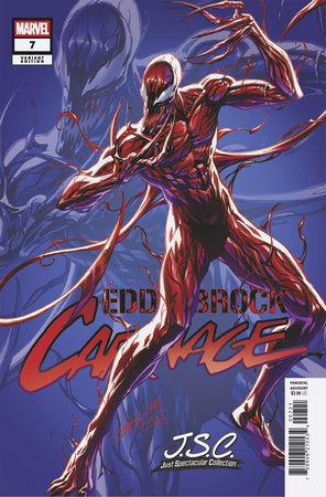 EDDIE BROCK: CARNAGE #7 J. SCOTT CAMPBELL JUST SPECTACULAR COLLECTION VARIANT (RELEASE: 8/13/25)
