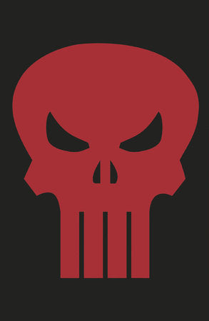 PUNISHER: RED BAND #1 LOGO 2ND PRINTING VARIANT [POLYBAGGED] (RELEASE: 10/15/25)